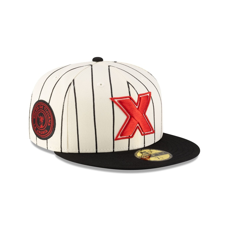 Xolos Retro Pinstripe 59FIFTY Fitted Hat 7