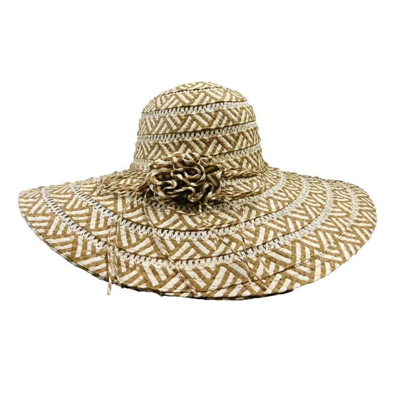 Zig Zag Pattern Floppy Hat