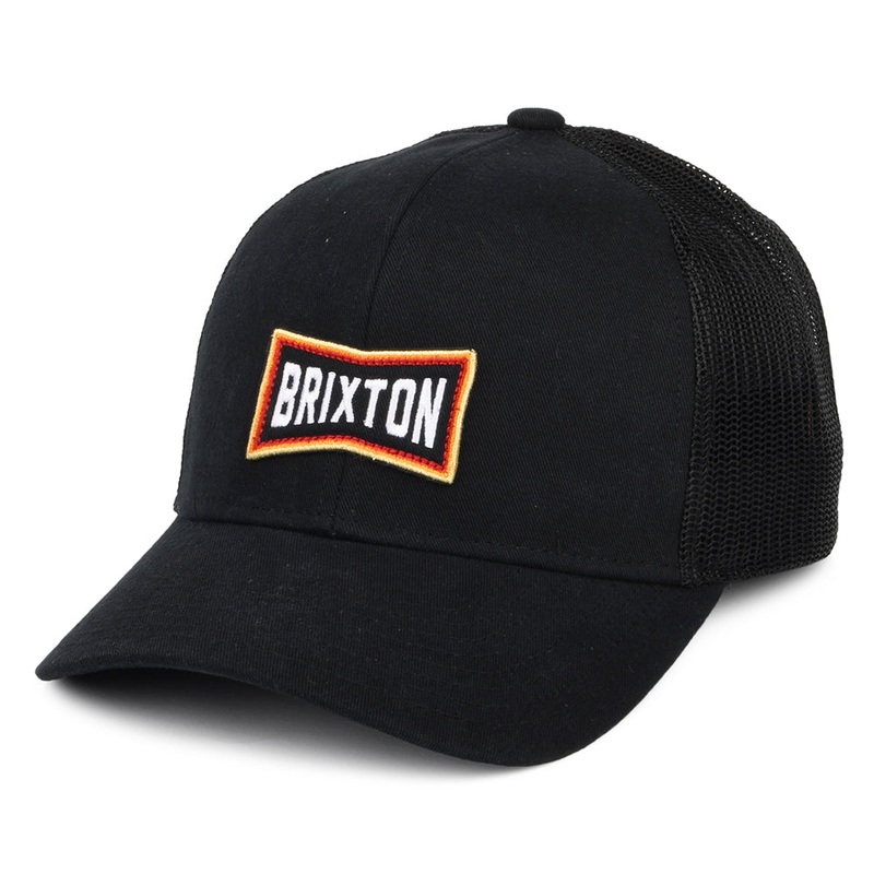 Brixton Hats Truss X MP Trucker Cap – Black Adjustable
