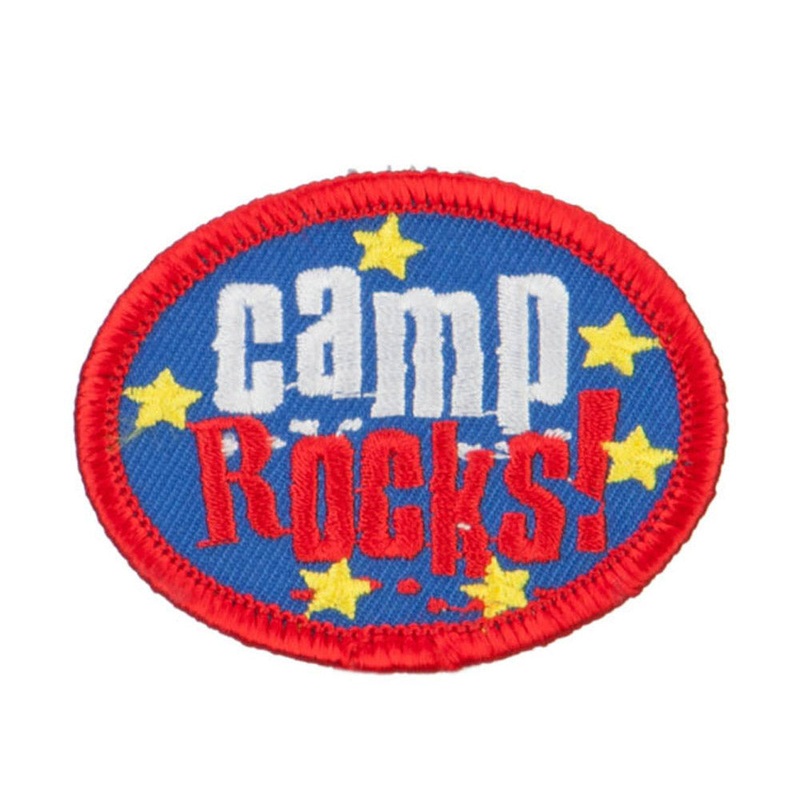 Camp Outdoor Patches Red One Size