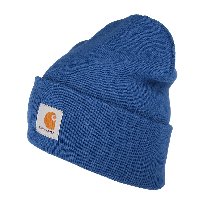 Carhartt WIP Hats Watch Cap Beanie Hat – Mid Blue 1-Size