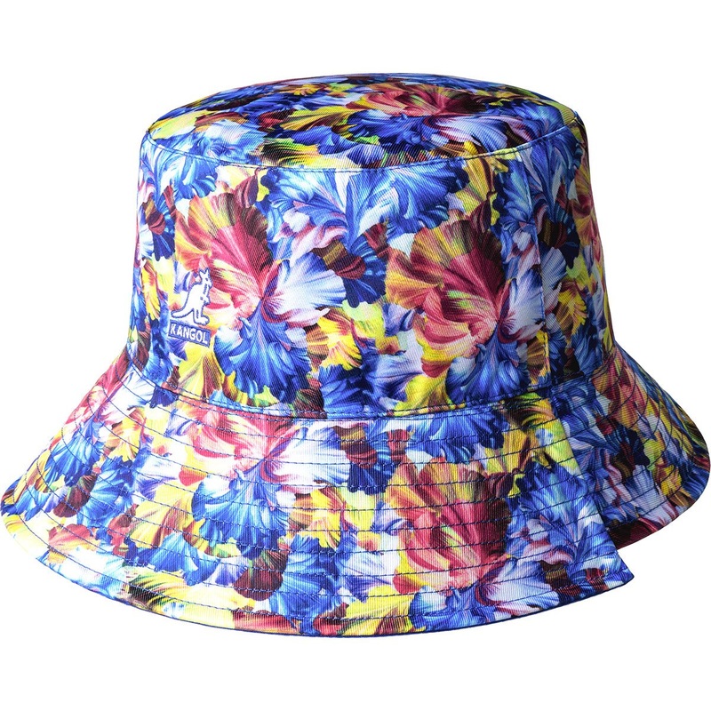 Floral Reversible Bucket Black Floral S