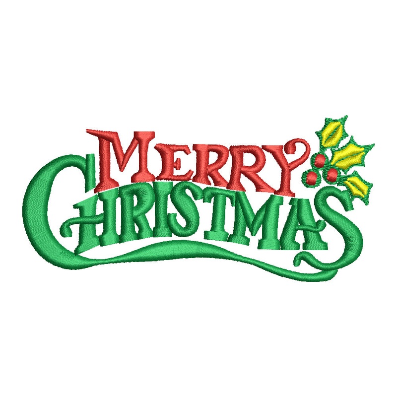 Merry Christmas Mistletoe Default Title One Size