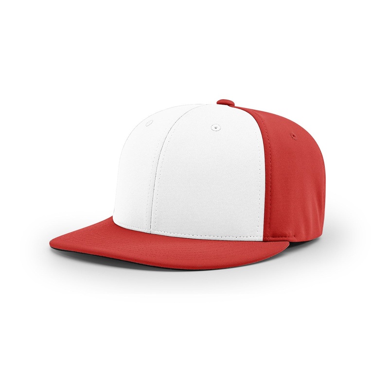 Richardson PTS20 – Pulse R-Flex Cap – Alternate Colors White/Red – ALT XS-SM
