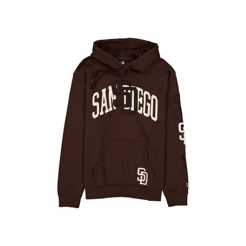 San Diego Padres Overlay Brown Hoodie S
