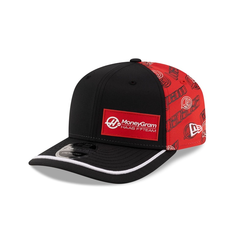 2025 Japan Race Special MoneyGram Haas F1 Team 9SEVENTY Stretch-Snap Hat One Size