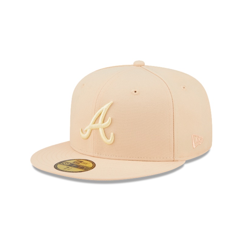 Atlanta Braves State Fruit 59FIFTY Fitted Hat 7