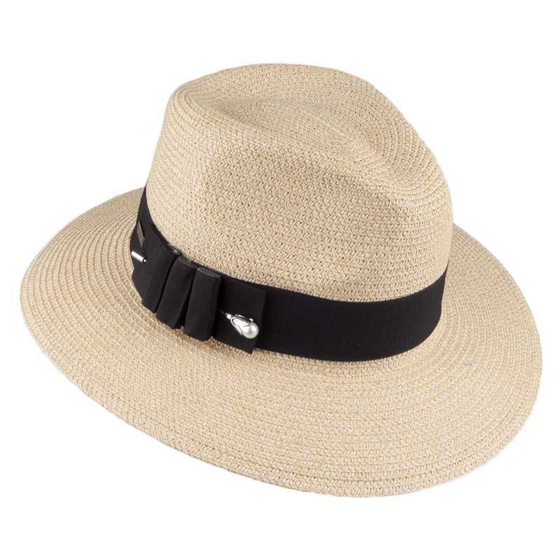 Betmar Hats Ellery Safari Fedora Hat – Natural 1-Size