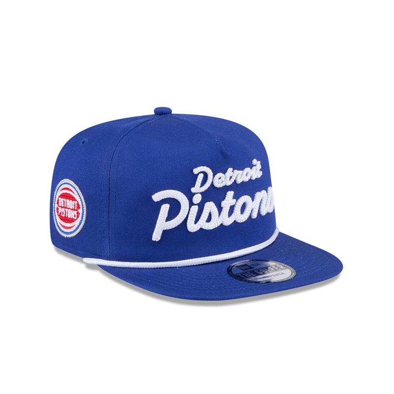 Detroit Pistons Team Text Golfer Hat One Size