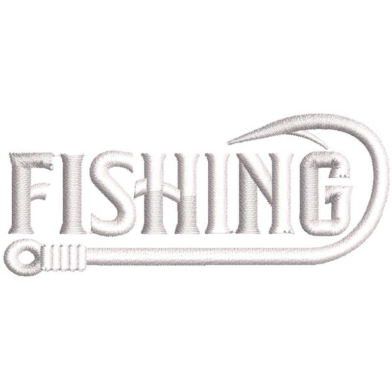 Fishing Hook Logo Fishing Hook Logo One Size