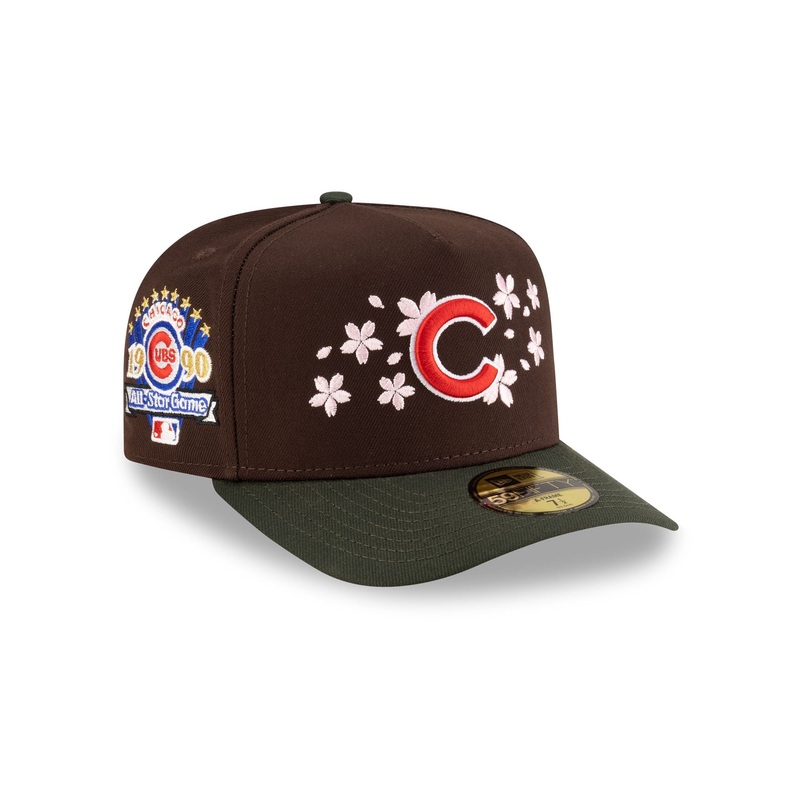 Just Caps Cherry Blossom Chicago Cubs 59FIFTY A-Frame Fitted Hat 7