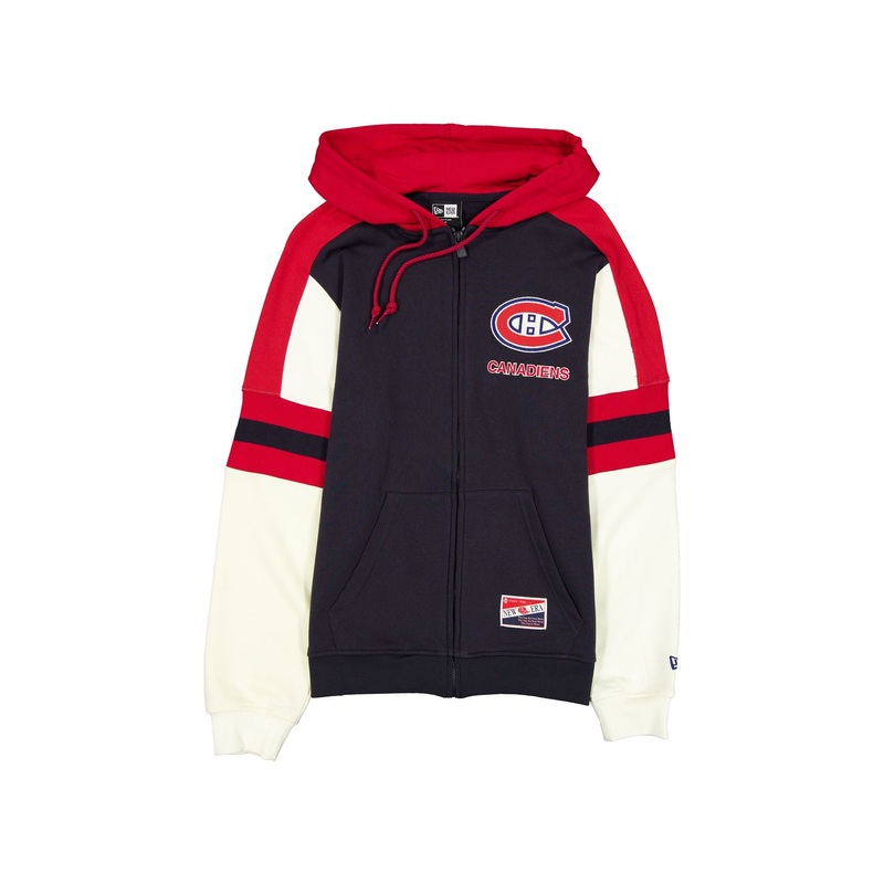 Montreal Canadiens Throwback Zipper Hoodie S