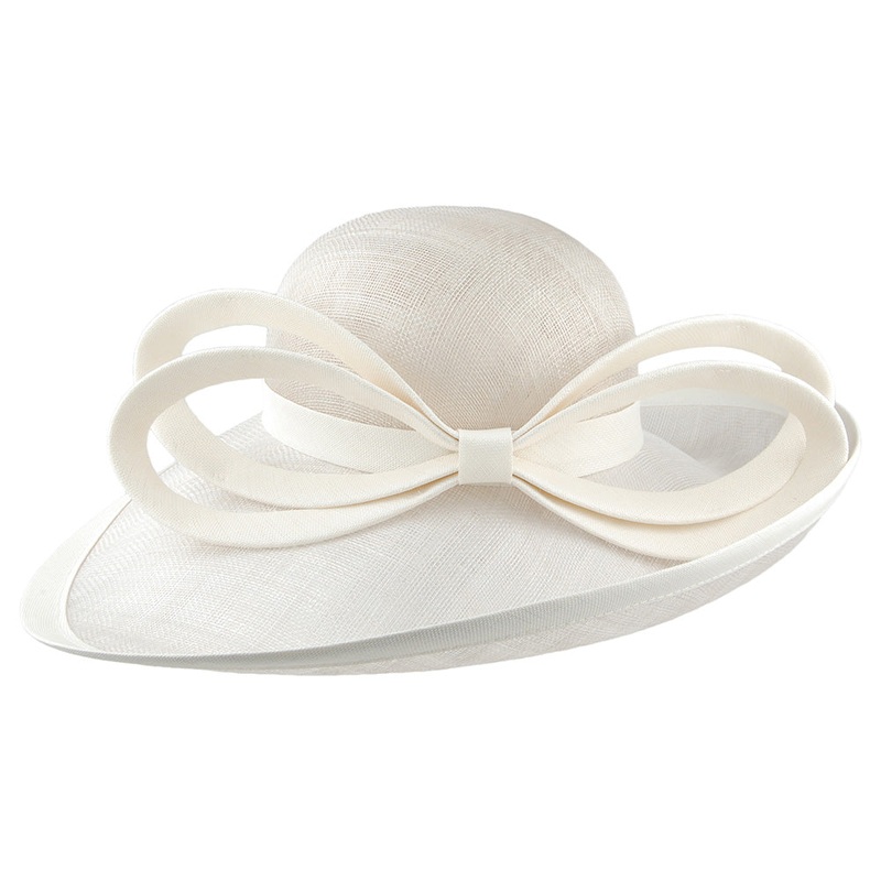 Whiteley Hats Veronica Wedding Hat – Pearl-Ivory 1-Size
