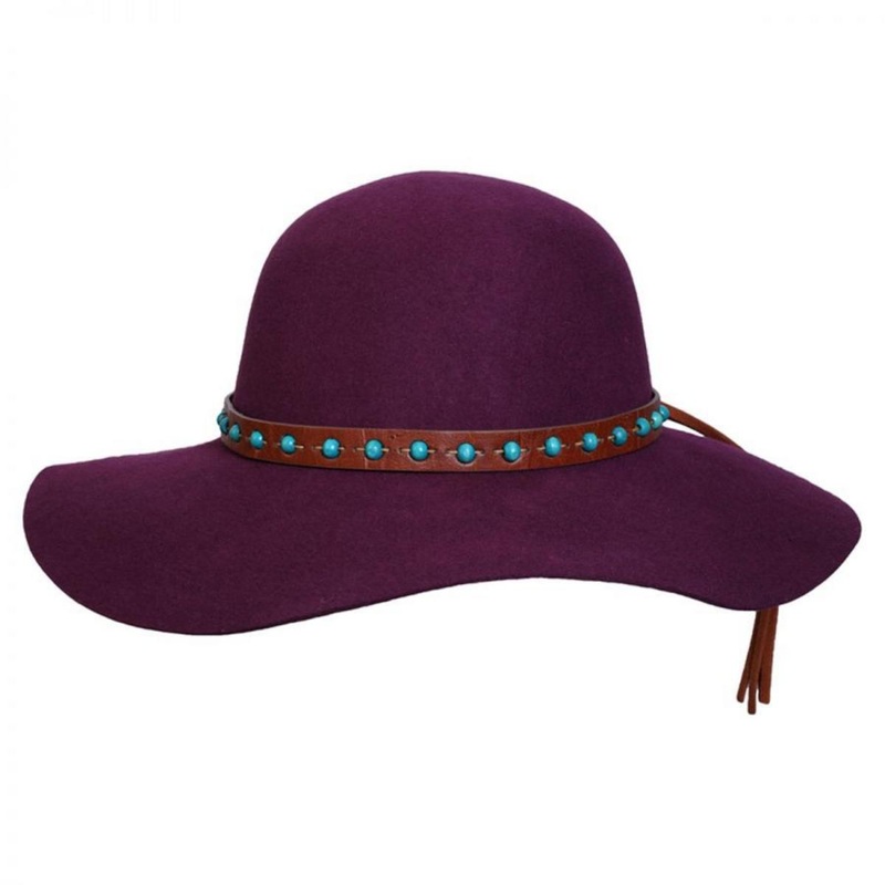 1970 Wool Felt Floppy Hat BLACK ONE SIZE FITS MOST