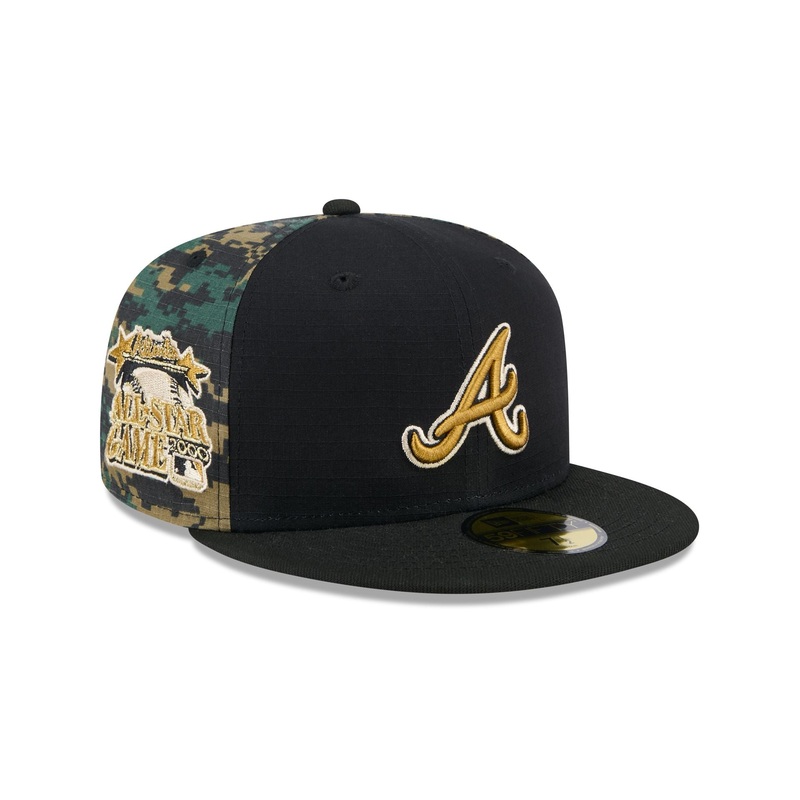 Atlanta Braves Digi Camo 59FIFTY Fitted Hat 7