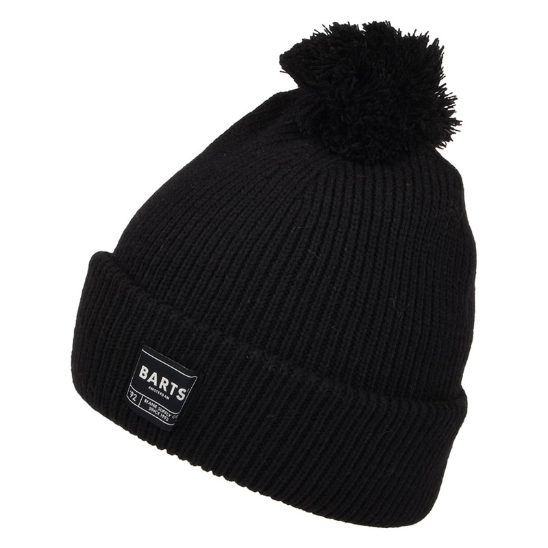 Barts Hats Arkade Bobble Hat – Black 1-Size