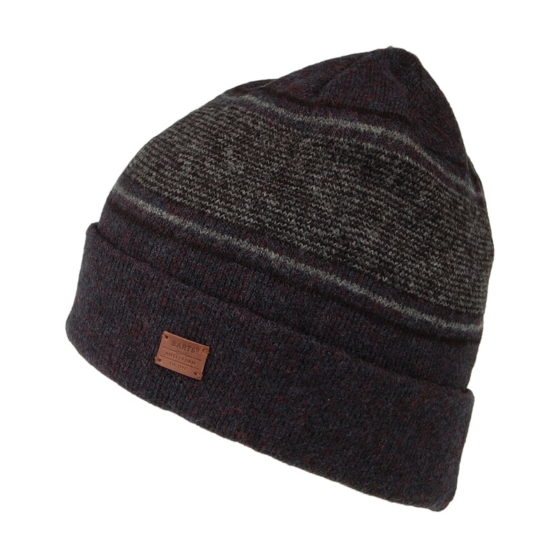 Barts Hats Erish Luxury Beanie Hat – Navy Blue 1-Size