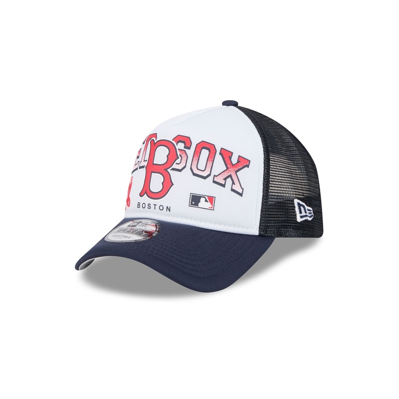 Boston Red Sox Sport Classics 9FORTY A-Frame Trucker Hat One Size