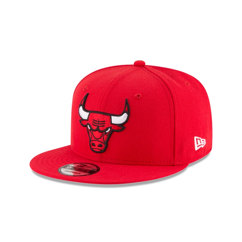 Chicago Bulls Basic 9FIFTY Snapback Hat One Size