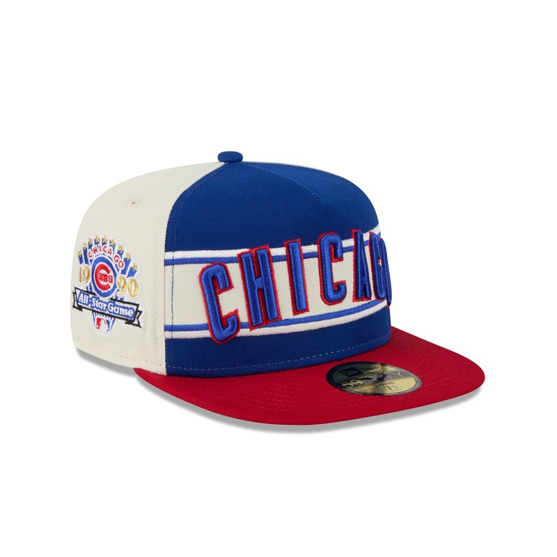 Chicago Cubs Summer Derby 59FIFTY A-Frame Fitted Hat 7