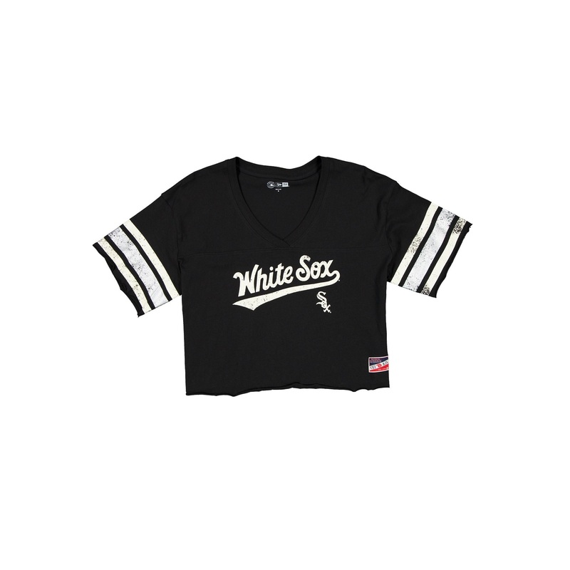Chicago White Sox Throwback Cropped Women’s T-Shirt XS