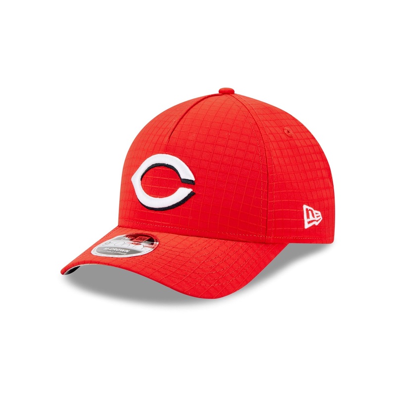 Cincinnati Reds Ripstop 9FORTY M-Crown A-Frame Snapback Hat One Size