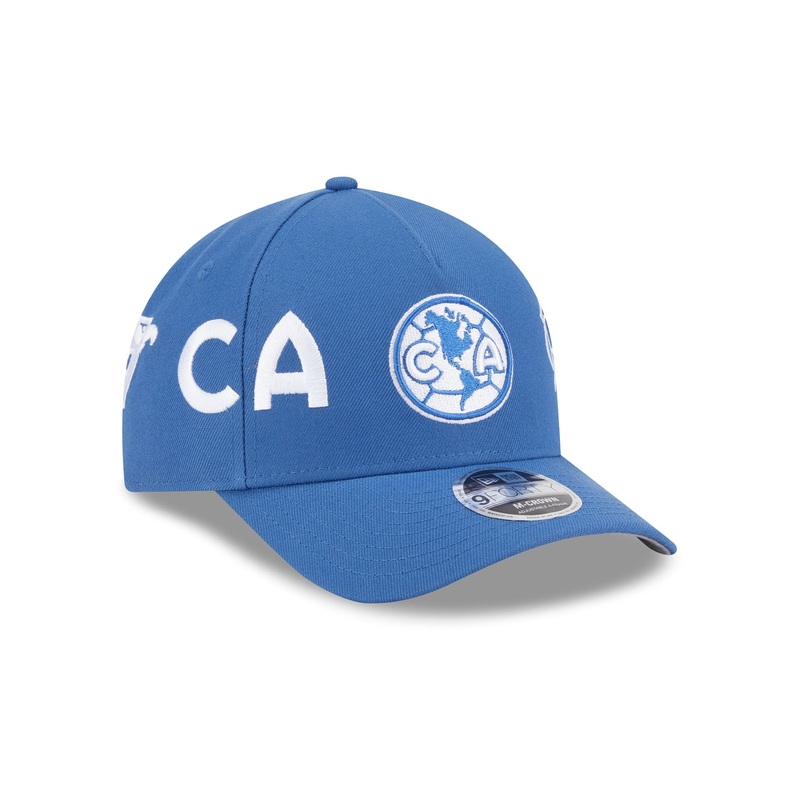 Club Amrica Indigo 9FORTY M-Crown A-Frame Trucker Hat One Size