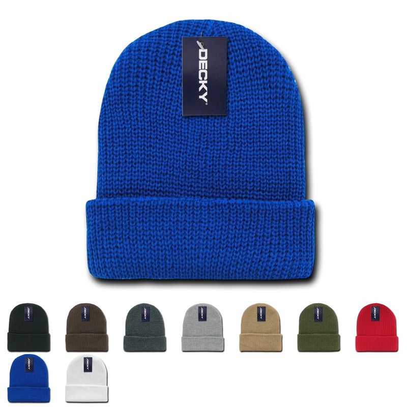 Decky 600 – GI Watch Cap, Knit Beanie – CASE Pricing Black