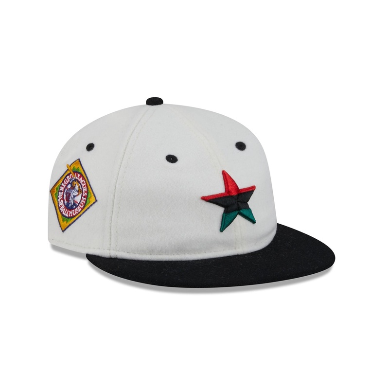Detroit Stars Tri Color Retro Crown 9FIFTY Snapback Hat One Size