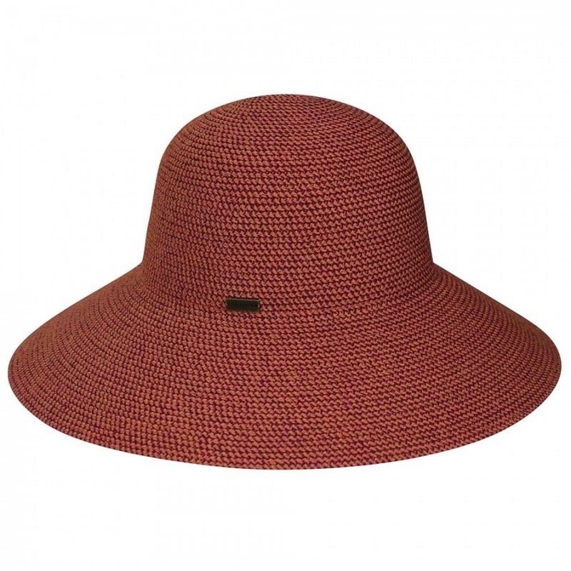 Gossamer Packable Straw Sun Hat TROPICAL MULTI ONE SIZE FITS MOST