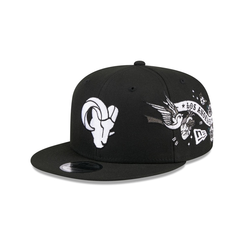 Los Angeles Rams City Art 9FIFTY Snapback Hat One Size