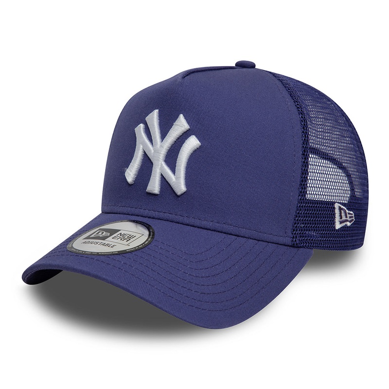 New Era New York Yankees A-Frame Trucker Cap – MLB League Essential – Ink-White Adjustable