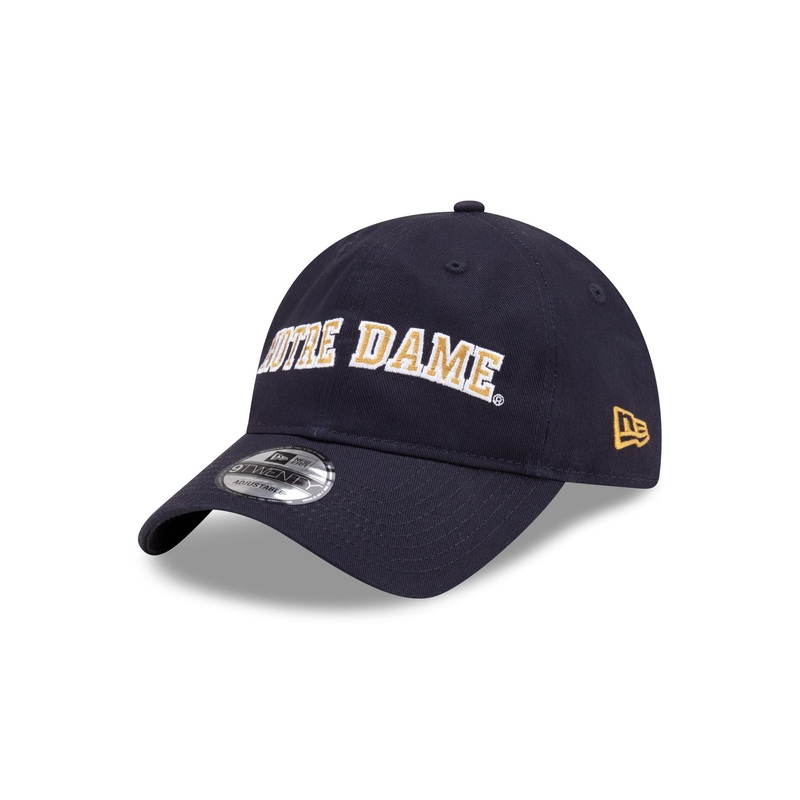 Notre Dame Fighting Irish Wordmark 9TWENTY Adjustable Hat One Size