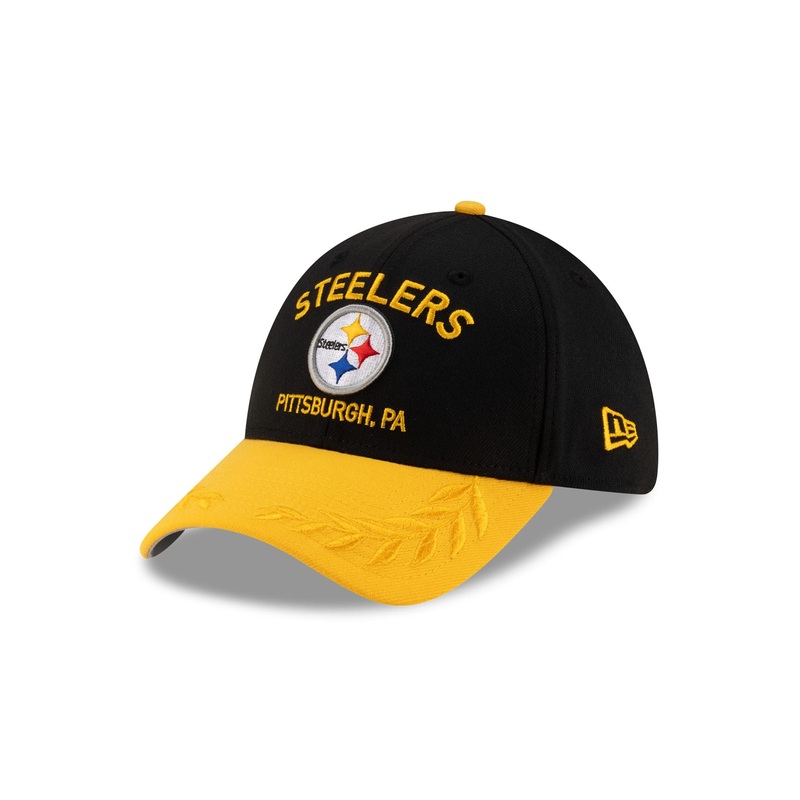Pittsburgh Steelers 2025 Draft 39THIRTY Stretch Fit Hat S/M