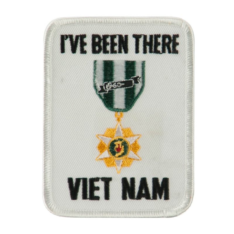 Retired Embroidered Military Patch Vietnam One Size