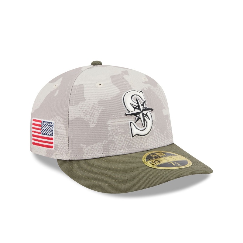 Seattle Mariners Armed Forces Day 2025 Low Profile 59FIFTY Fitted Hat 7