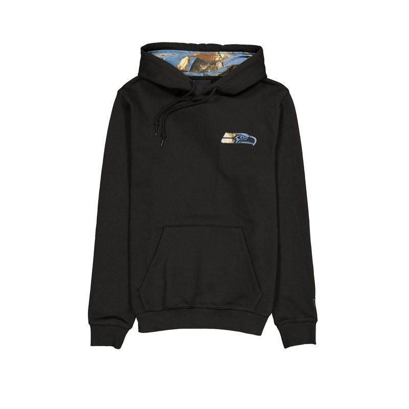 Seattle Seahawks Black Realtree Hoodie S