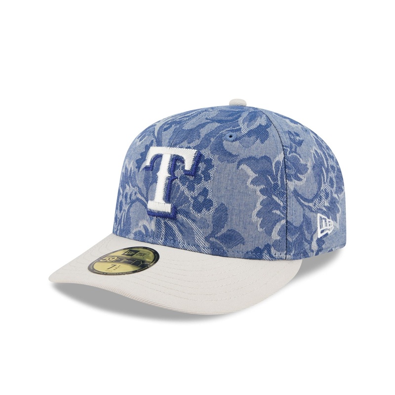 Texas Rangers Two-Tone Denim 59FIFTY Fitted Hat 7