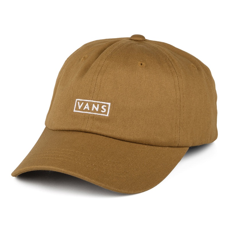 Vans Hats Curved Brim Baseball Cap – Light Brown 1-Size