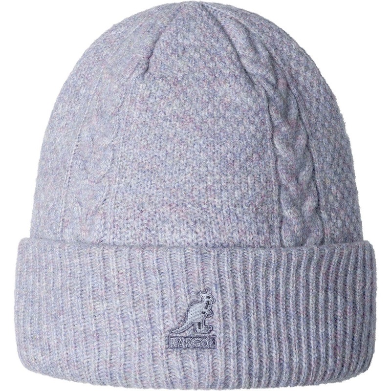 Wool Cable Beanie Black Solid 1SFM