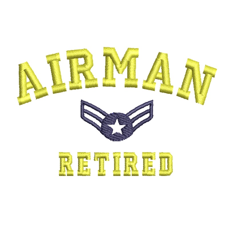 Airman Retired Logo Default Title One Size
