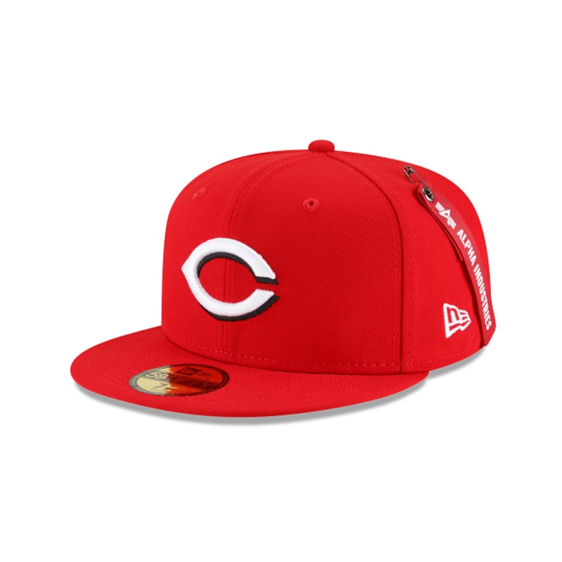 Alpha Industries X Cincinnati Reds 59FIFTY Fitted Hat 7