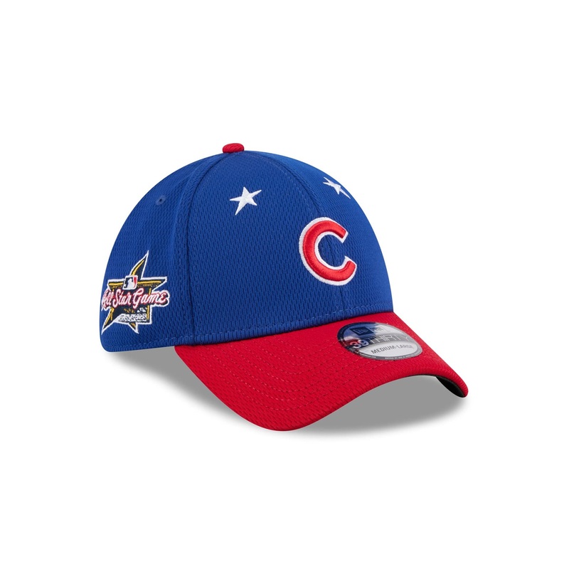 Chicago Cubs 2025 All-Star Game 39THIRTY Stretch Fit Hat S/M