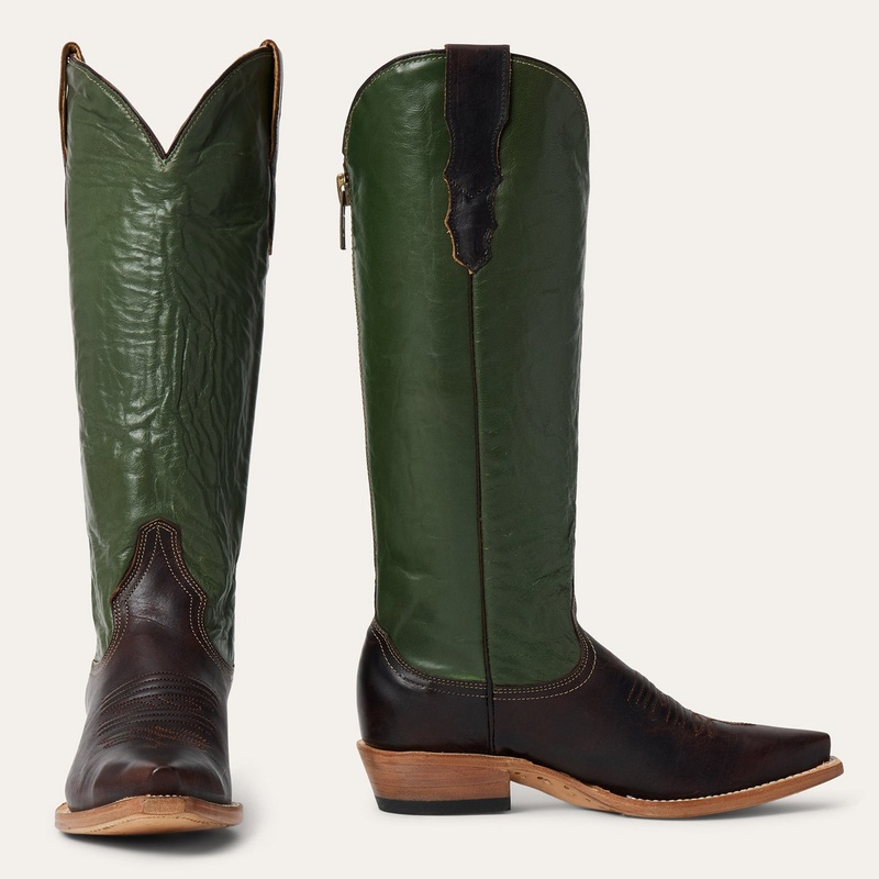 Clover Boots Green 6