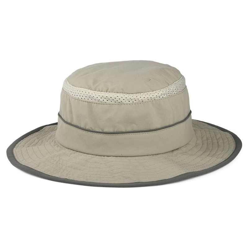 Dorfman Pacific Hats Massilion Cooling Boonie Hat – Khaki M