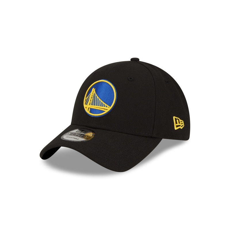 Golden State Warriors The League Black 9FORTY Adjustable Hat One Size