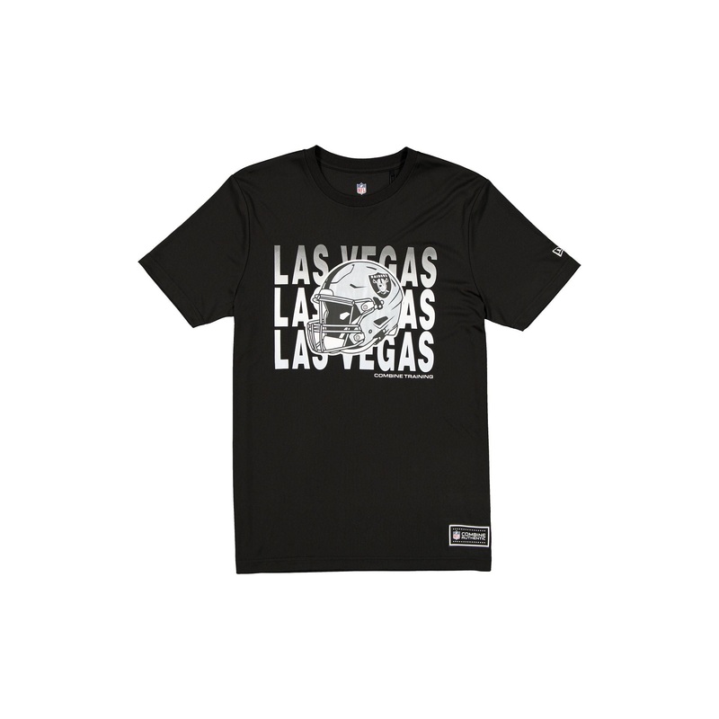 Las Vegas Raiders 2025 Training Black T-Shirt S