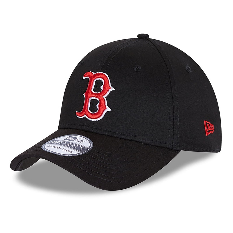 New Era 39THIRTY Boston Red Sox Baseball Cap – MLB League Essential – Black Small/Medium