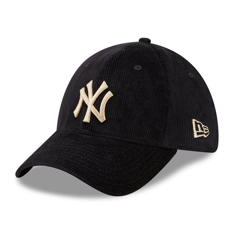 New Era 39THIRTY New York Yankees Baseball Cap – MLB Corduroy – Navy Blue Small/Medium