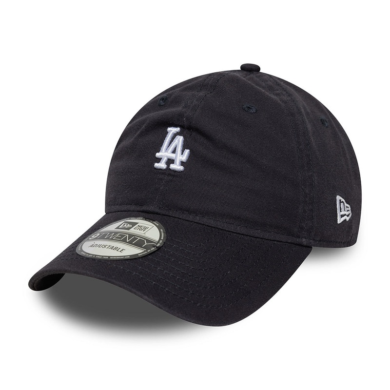 New Era 9TWENTY L.A. Dodgers Baseball Cap – MLB Mini Washed – Navy-White Adjustable